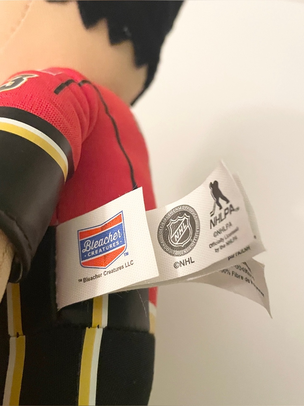 Bleacher Creatures NHL Calgary Flames Johnny Gaudreau 10" Plush Figure - Picture 10 of 15